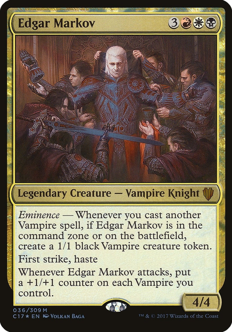 Edgar Markov (Commander 2017) (36) (Oversize Cards)