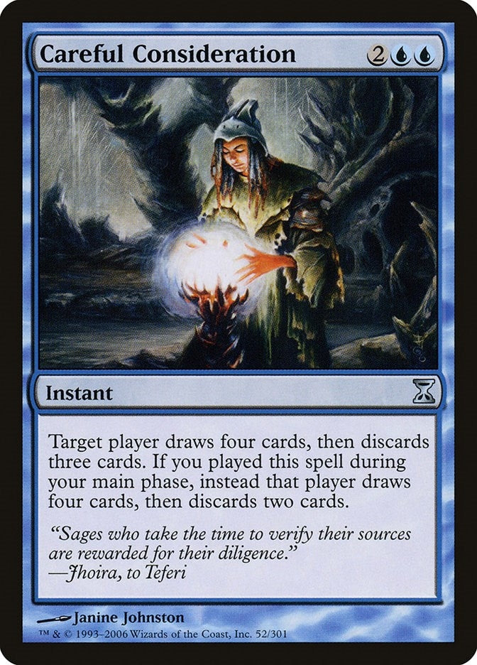 Careful Consideration (52) (Time Spiral)