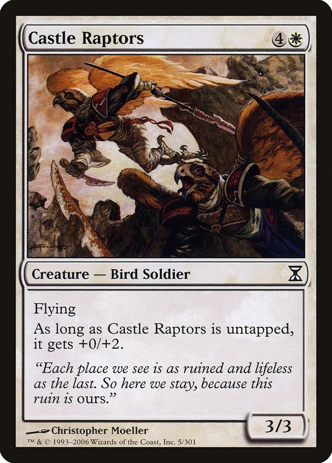 Castle Raptors (5) (Time Spiral)
