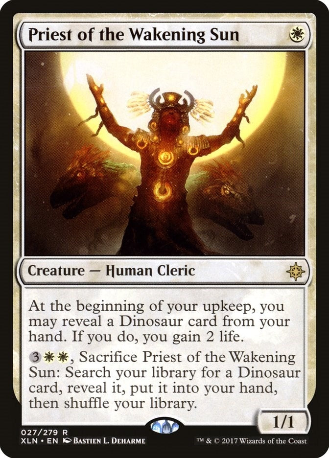 Priest of the Wakening Sun (27) (Ixalan)