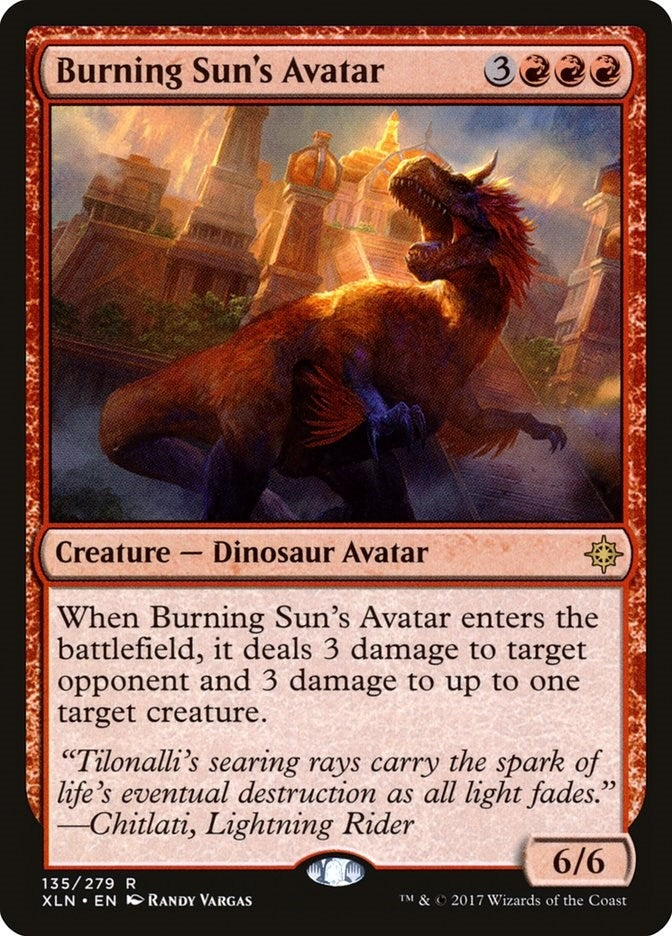 Burning Sun's Avatar (135) (Ixalan)