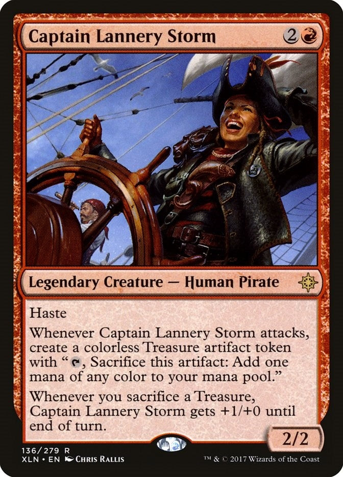 Captain Lannery Storm (136) (Ixalan)
