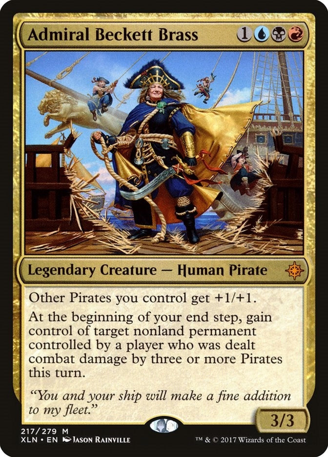Admiral Beckett Brass (217) (Ixalan)