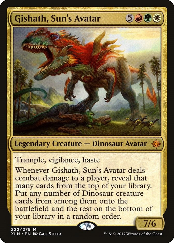 Gishath, Sun's Avatar (222) (Ixalan)