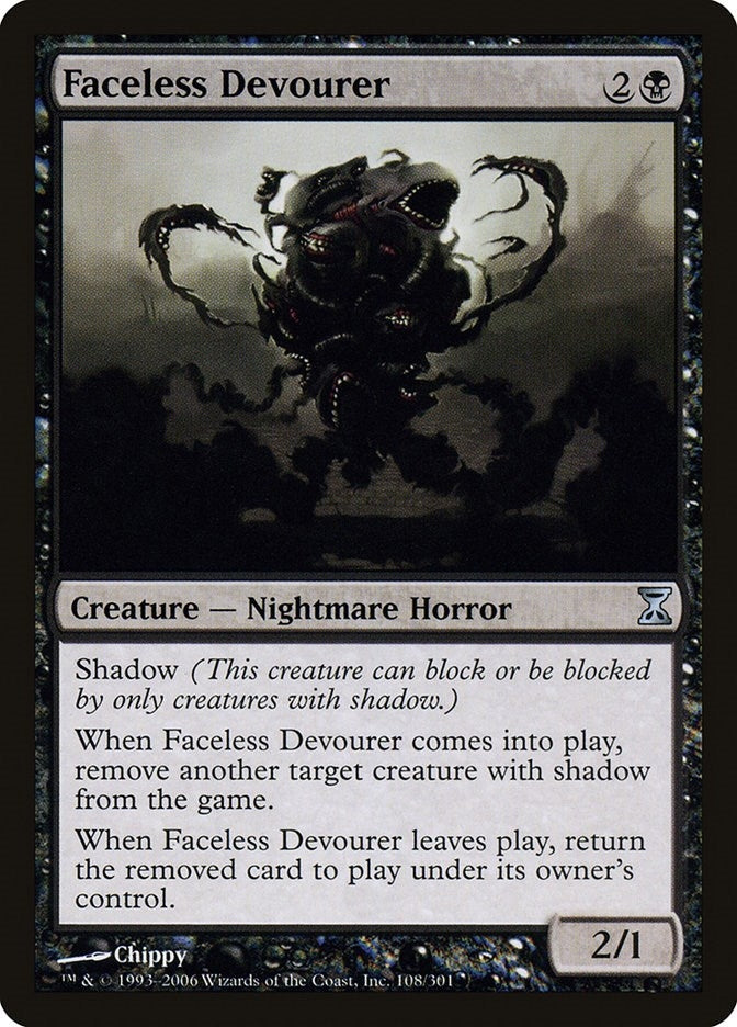Faceless Devourer (108) (Time Spiral)