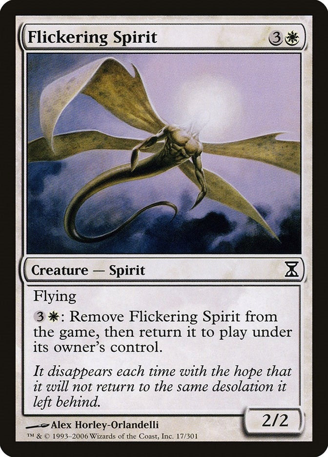 Flickering Spirit (17) (Time Spiral)