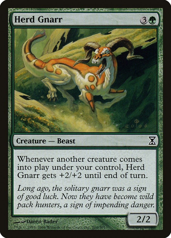 Herd Gnarr (200) (Time Spiral)