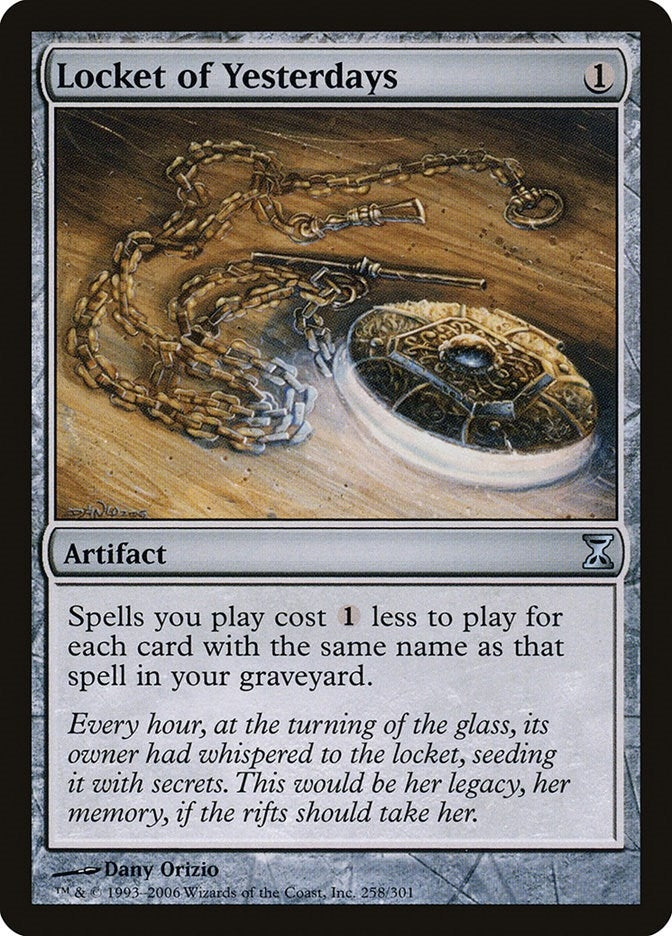 Locket of Yesterdays (258) (Time Spiral)