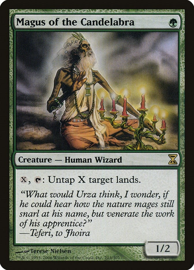 Magus of the Candelabra (203) (Time Spiral)