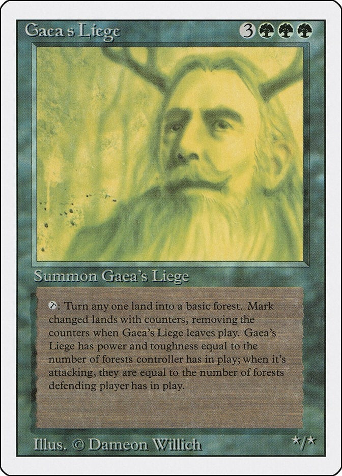 Gaea's Liege (Revised Edition)