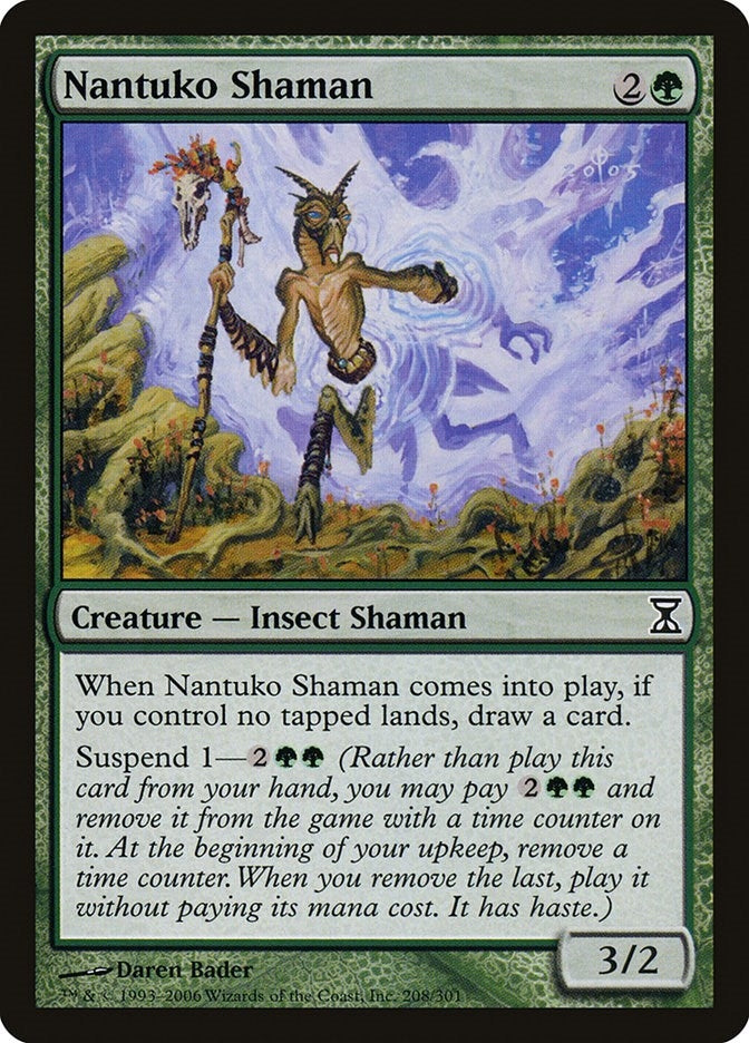 Nantuko Shaman (208) (Time Spiral)