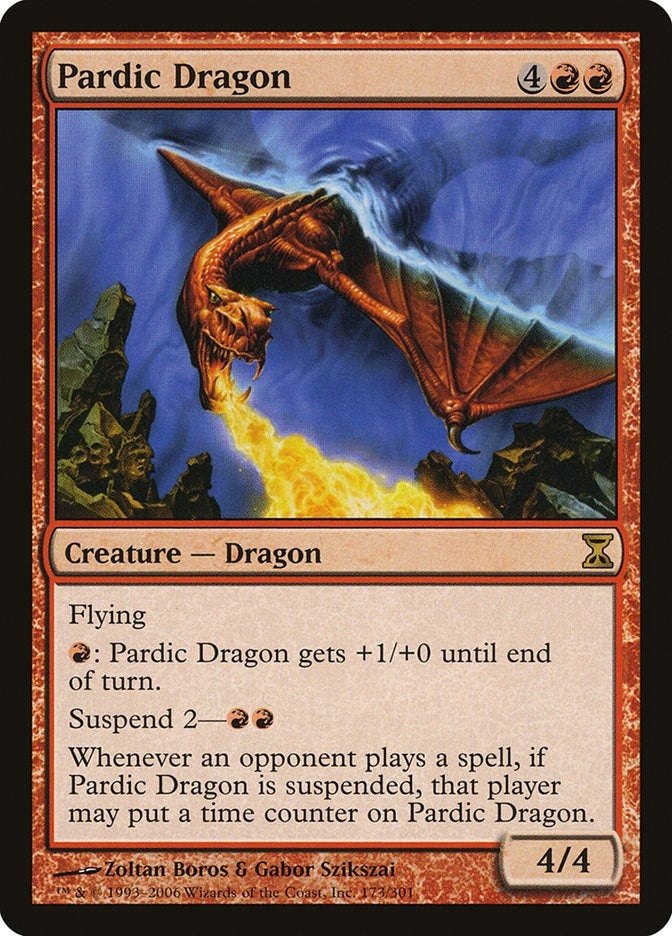 Pardic Dragon (173) (Time Spiral)