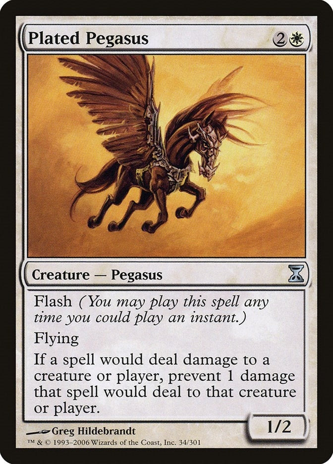 Plated Pegasus (34) (Time Spiral)