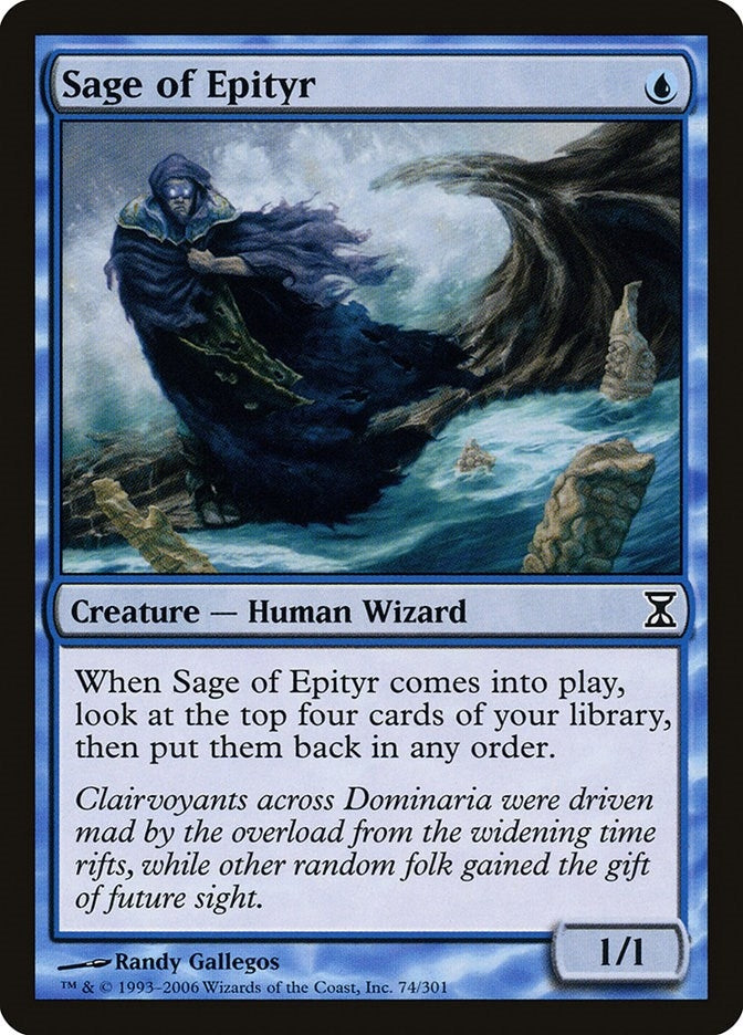 Sage of Epityr (74) (Time Spiral)
