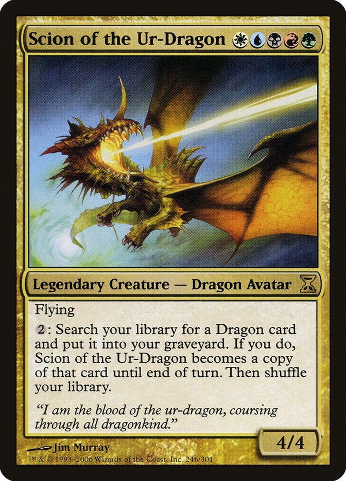 Scion of the Ur-Dragon (246) (Time Spiral)
