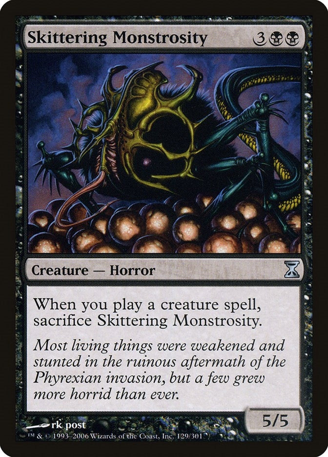 Skittering Monstrosity (129) (Time Spiral)
