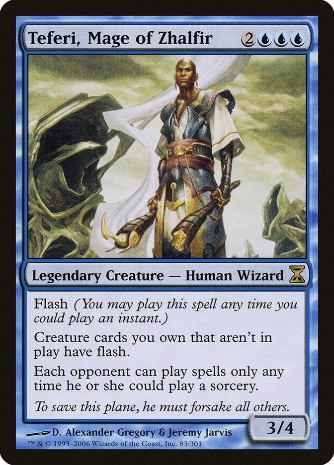 Teferi, Mage of Zhalfir (83) (Time Spiral)