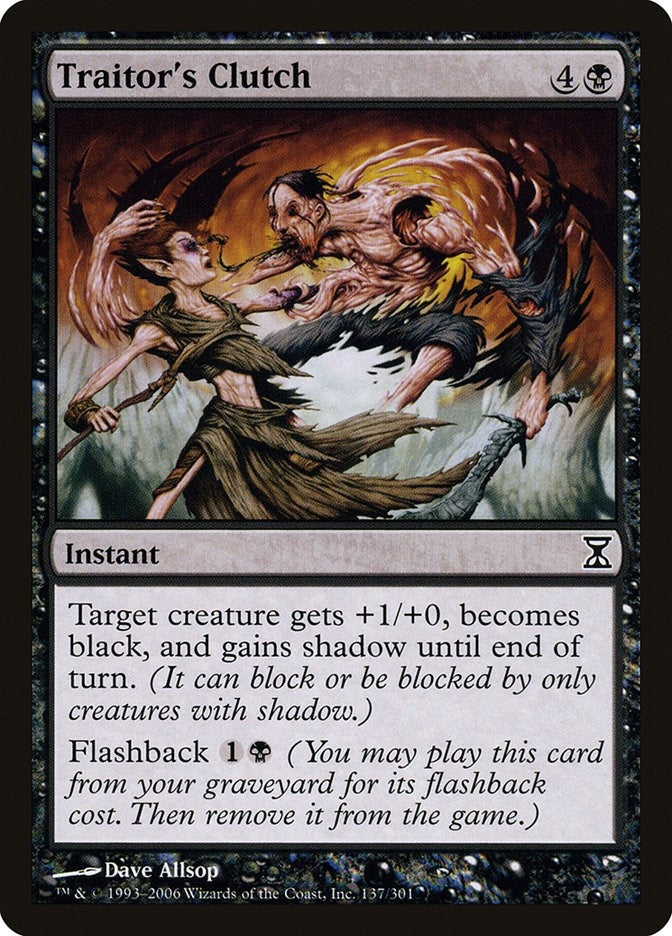 Image for Traitor's Clutch (137) - Magic: The Gathering