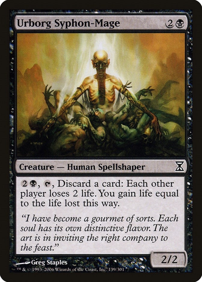 Urborg Syphon-Mage (139) (Time Spiral)