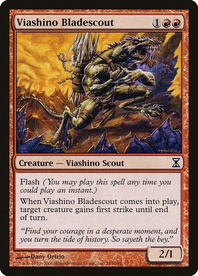 Viashino Bladescout (185) (Time Spiral)