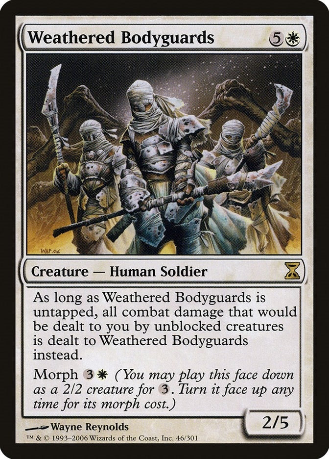 Weathered Bodyguards (46) (Time Spiral)