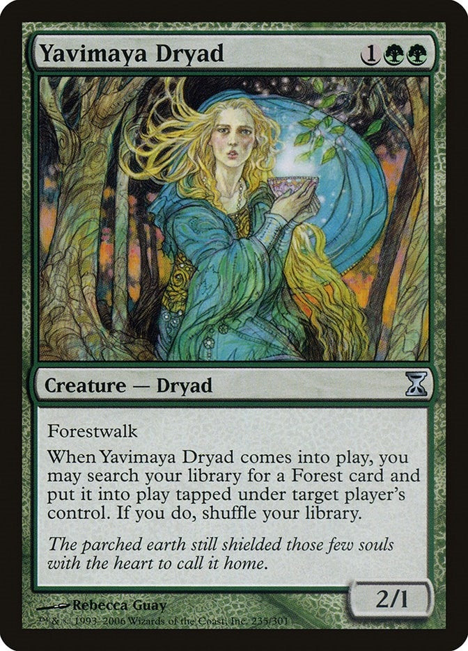 Yavimaya Dryad (235) (Time Spiral)