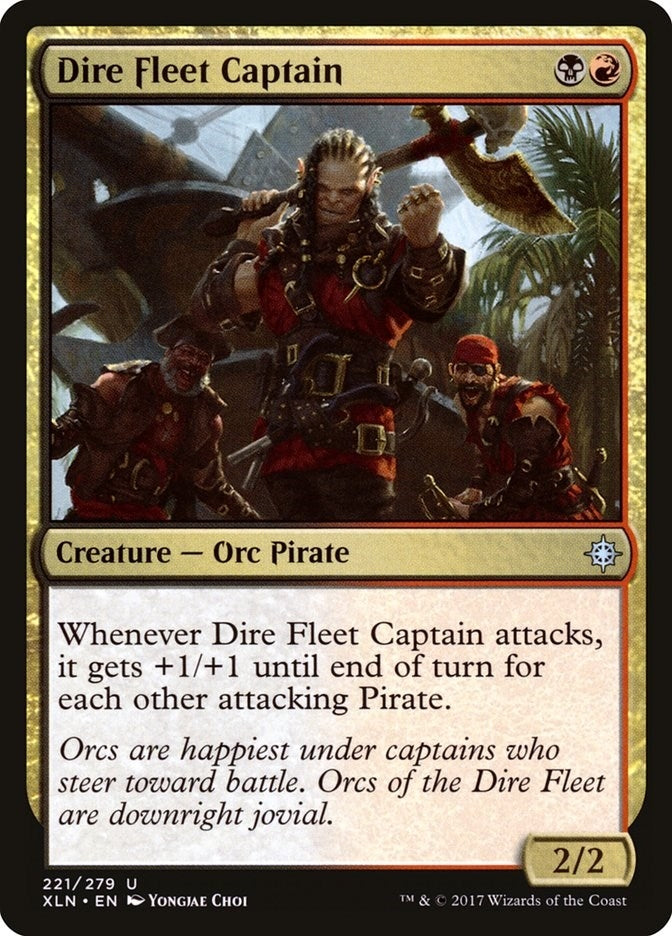 Dire Fleet Captain (221) (Ixalan)