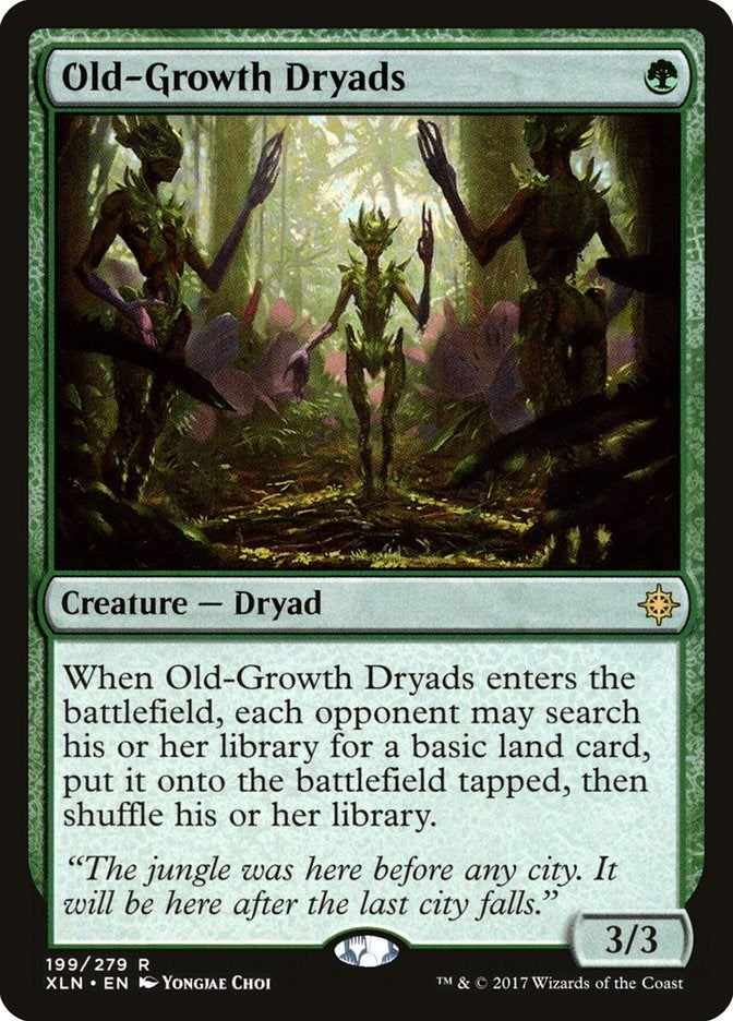 Old-Growth Dryads (199) (Ixalan)