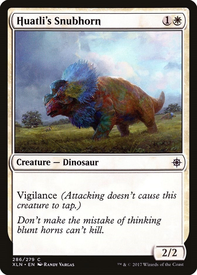 Huatli's Snubhorn (286) (Ixalan)