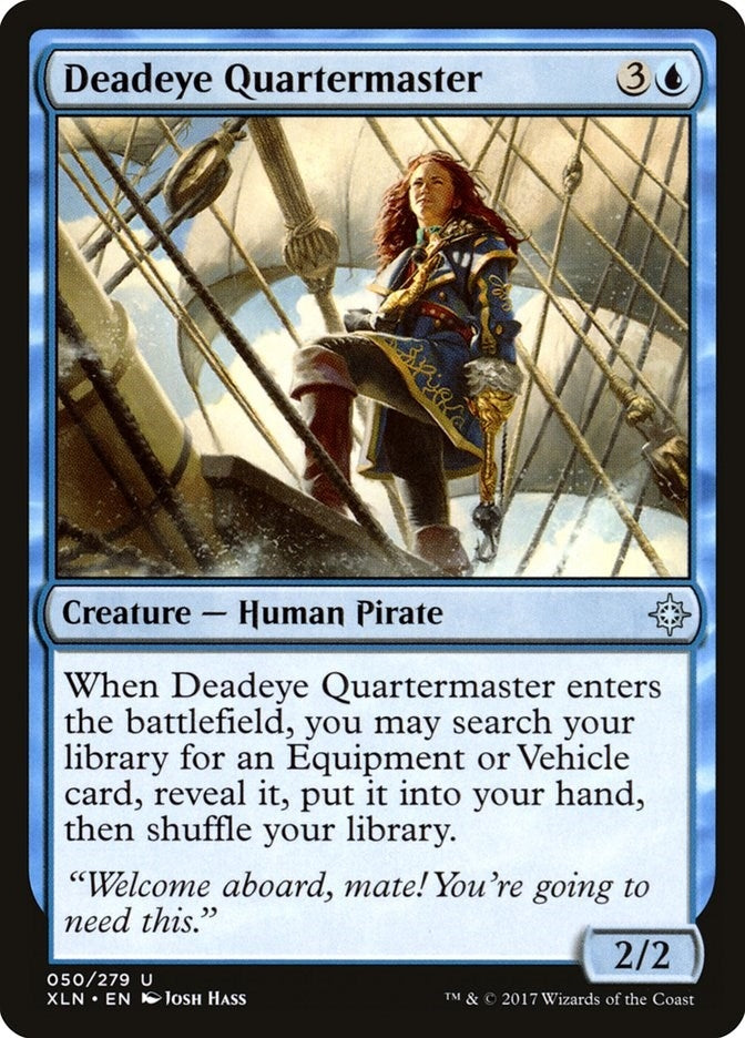 Deadeye Quartermaster (50) (Ixalan)
