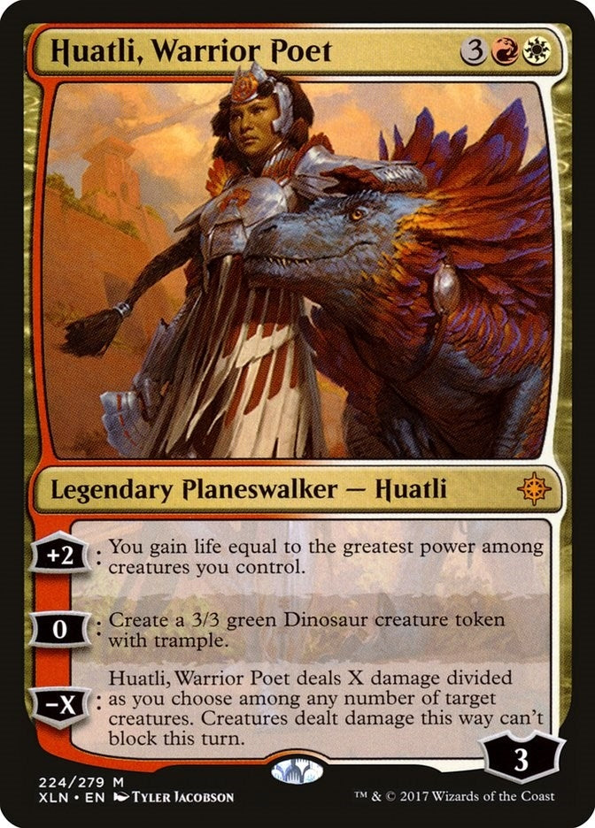 Huatli, Warrior Poet (224) (Ixalan)