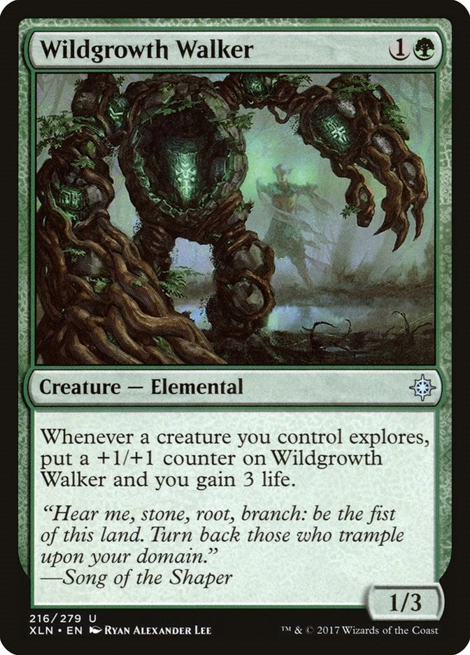 Wildgrowth Walker (216) (Ixalan)