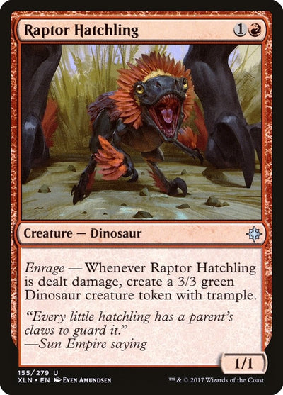 Raptor Hatchling (155) (Ixalan) (XLN)