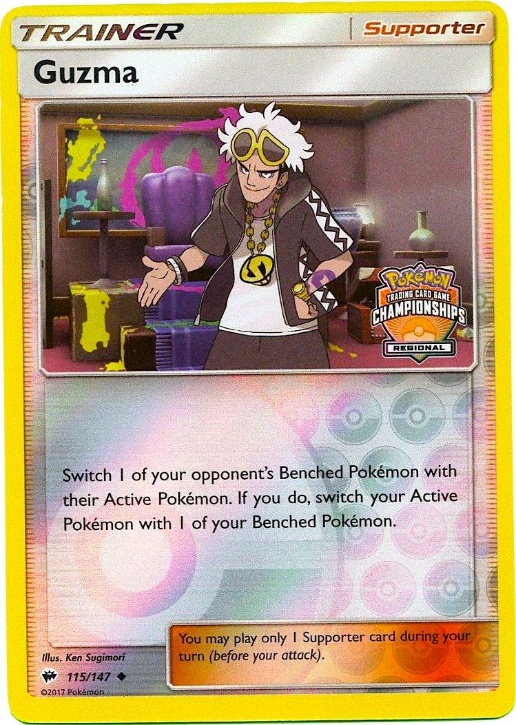 Image for Guzma - 115/147 (Regional Championships) (115/147) (League & Championship Cards) - Pokemon