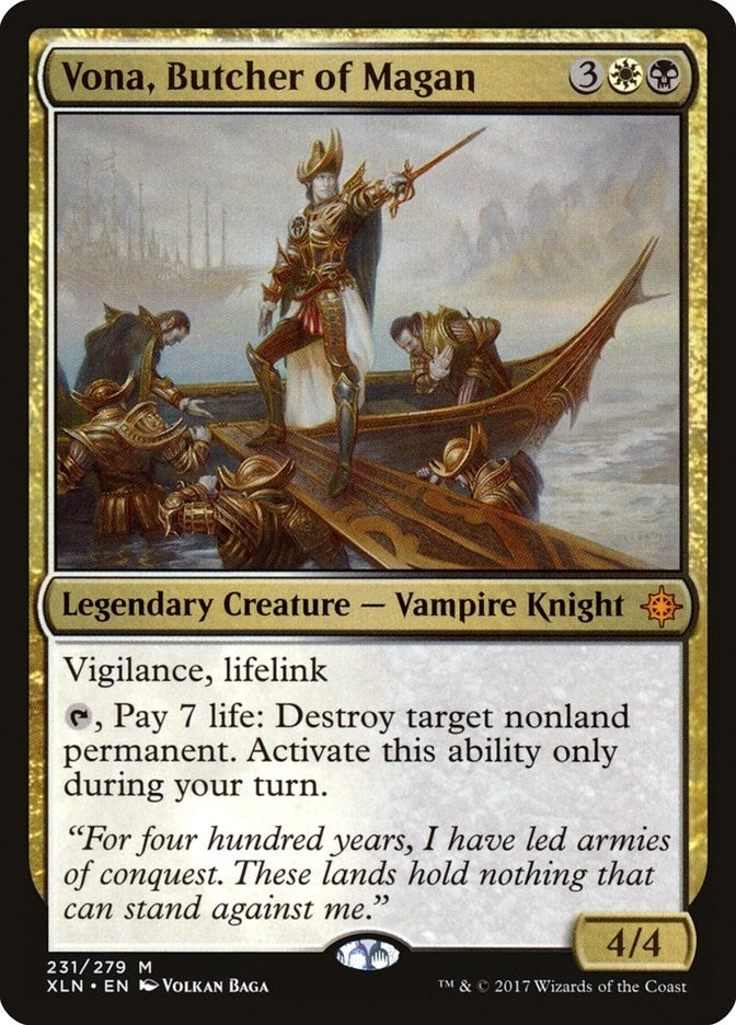Image for Vona, Butcher of Magan (231) - Magic: The Gathering