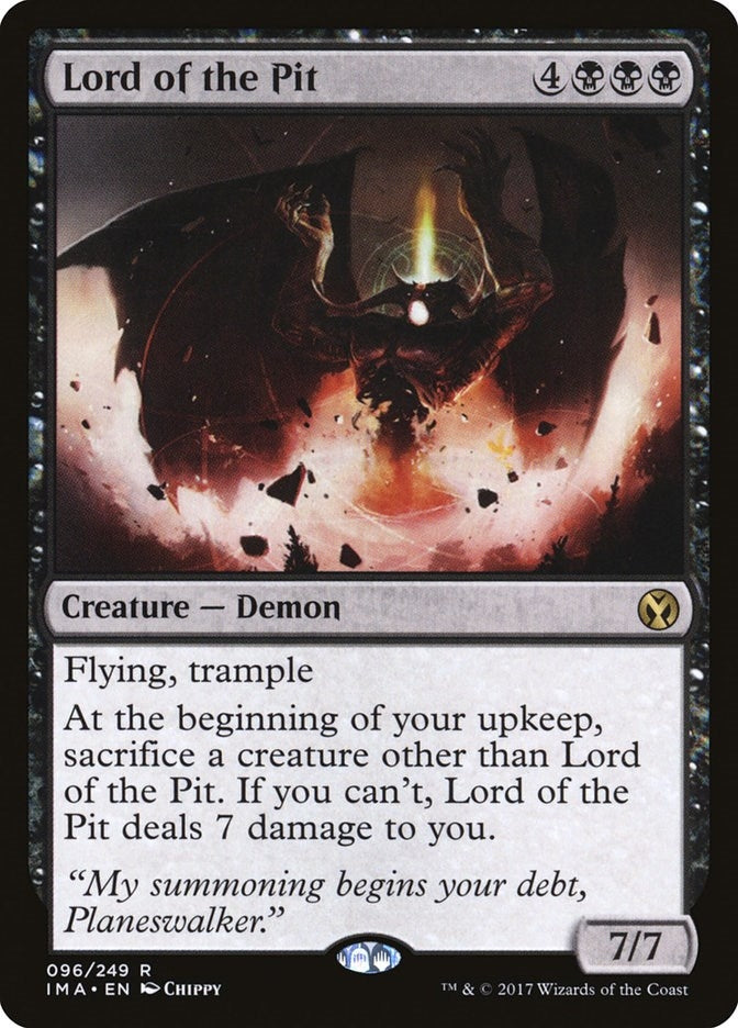 Lord of the Pit (96) (Iconic Masters)