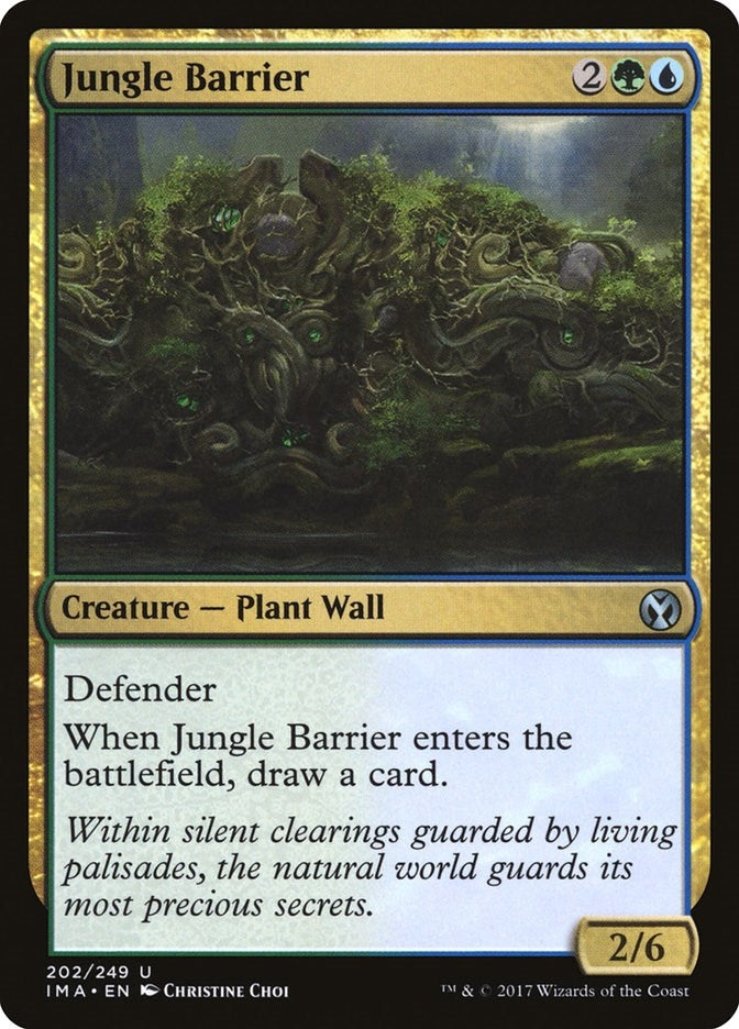 Jungle Barrier (202) (Iconic Masters)