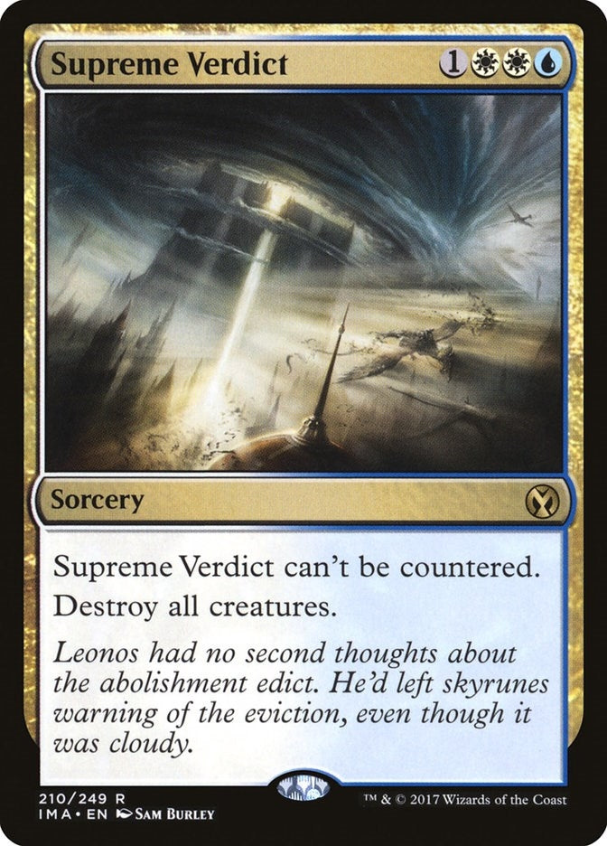 Supreme Verdict (210) (Iconic Masters)