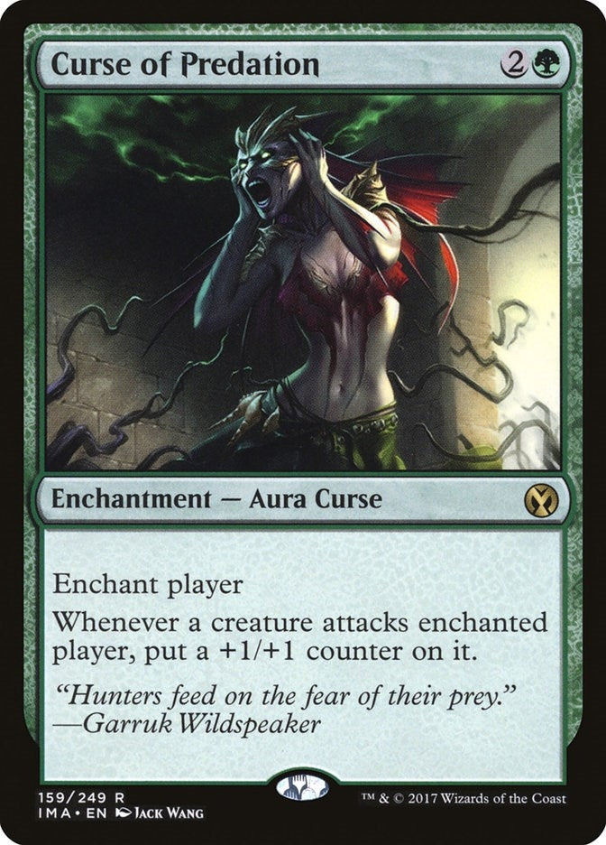 Curse of Predation (159) (Iconic Masters)