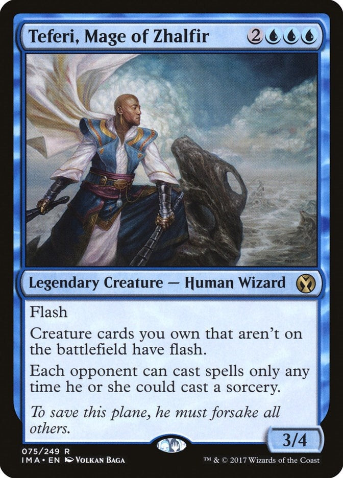 Teferi, Mage of Zhalfir (75) (Iconic Masters)