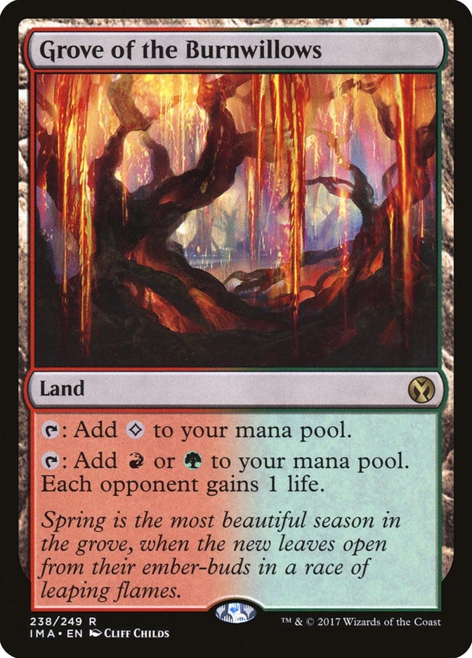 Grove of the Burnwillows (238) (Iconic Masters)