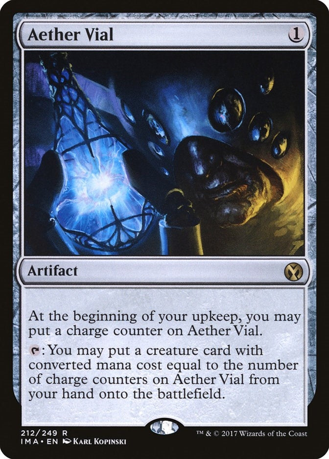 Aether Vial (212) (Iconic Masters)