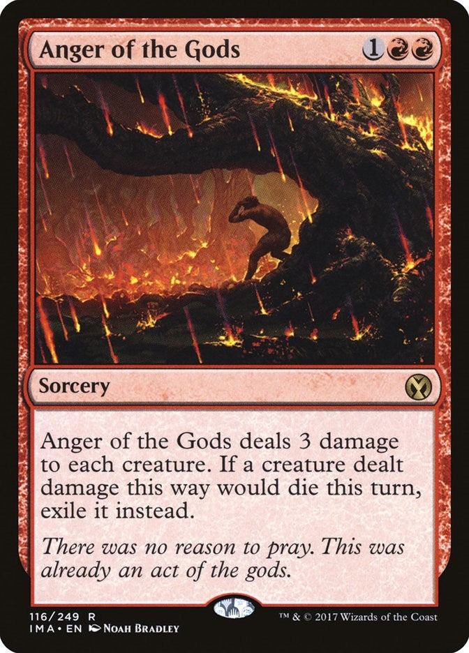 Anger of the Gods (116) (Iconic Masters)