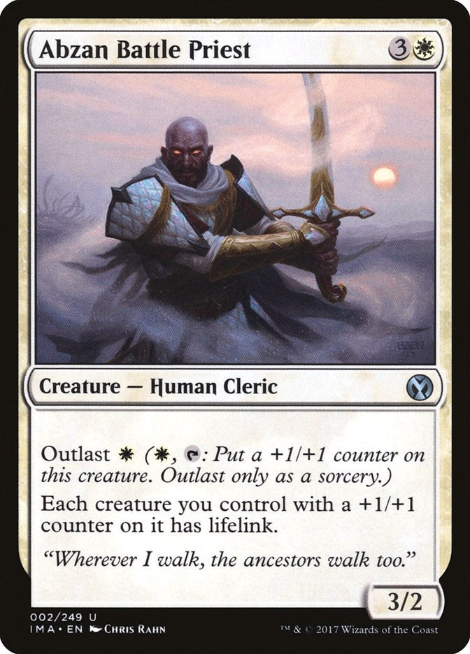 Abzan Battle Priest (2) (Iconic Masters)