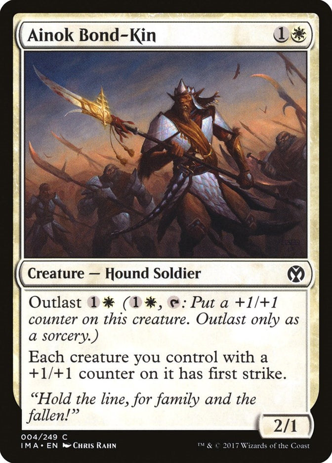 Ainok Bond-Kin (4) (Iconic Masters)