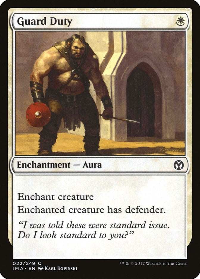 Guard Duty (22) (Iconic Masters)
