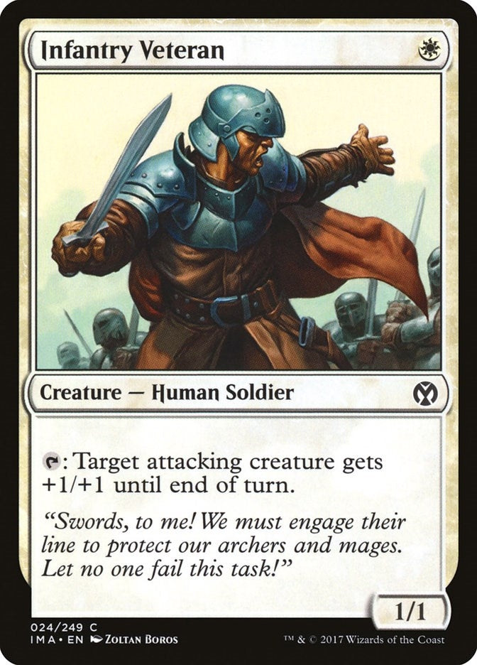 Infantry Veteran (24) (Iconic Masters)