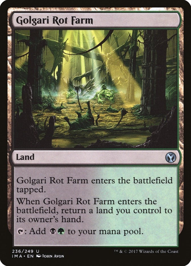 Golgari Rot Farm (236) (Iconic Masters)