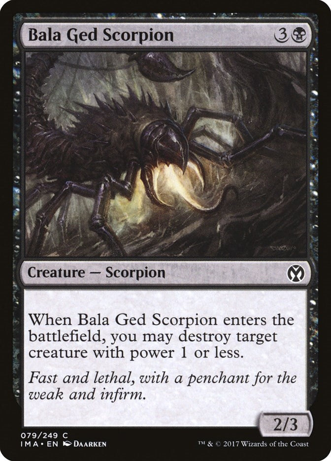 Bala Ged Scorpion (79) (Iconic Masters)