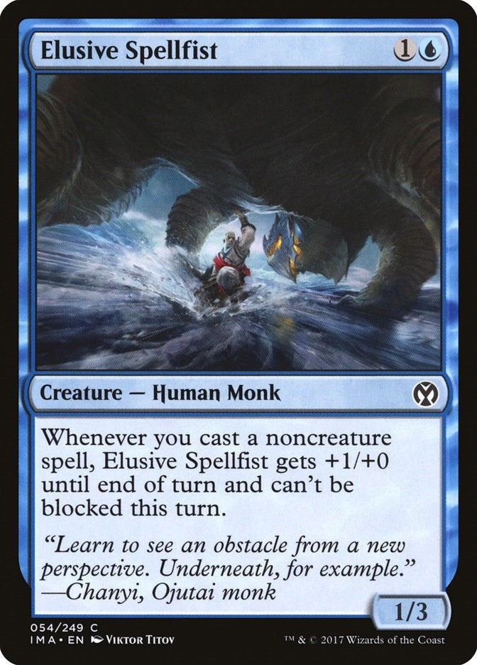 Elusive Spellfist (54) (Iconic Masters)